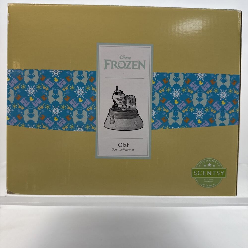 Disney Frozen Olaf Scentsy Warmer Sandcastle. NIB. Never Been Removed From Box.